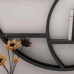 Kệ Treo Tường Âm Dương Tròn GHF-437