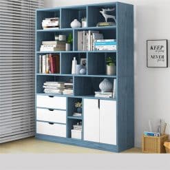 tu sach bang go hien dai co tu ghk 183 2